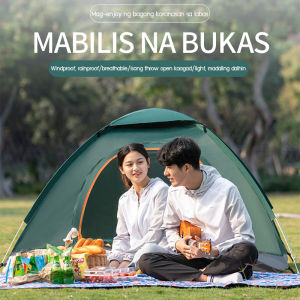 2-3 people 3-4 people dome camping tent family hiking different outdoor automatic tent 200*200*125cm 200*150*110cm full set of tools