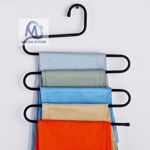 ไม้แขวนกางเกง ที่แขวนกางเกง 5 ตัว ปรหยัดพื้นที่  ms99