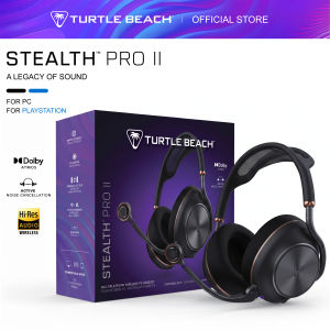 Turtle Beach Stealth™ Pro ll PC Wireless Gaming Headset Active Noise Cancelling Headphones - Black