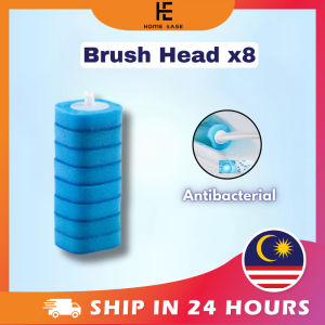 Disposable Toilet Bowl Brush Multi Function Wall-mounted Holder Bathroom Cleaning Pencuci MangkukTandas 多功能一次性马桶刷