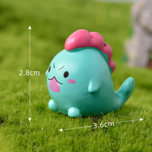 Penghantaran dari China [2025] Taman Haiwan Kesayangan Yang Comel   Kereta Kek Landskap Miniatur DIY Resin Perhiasan Kecil   Kraf Dinosaur Arnab Haiwan Comel 3.8