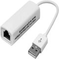 USB Ethernet Adapter 10/100Mbps Network Card USB A to Rj45 Lan Connector For Macbook PC Laptop Windows Wired Internet Cable. 