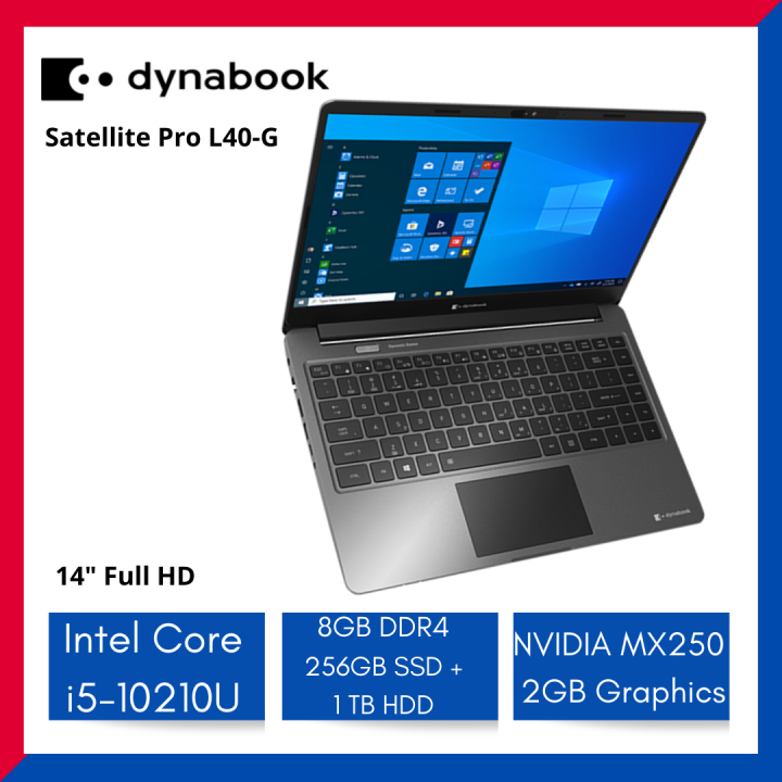 dynabook Satellite Pro L40-G Intel Core i5-10210U | 8GB DDR4