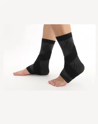 Plantar Fasciitis Compression Sleeve Brace Elastic Ankle Support Sports Wraps Gym Jogging Hiking Ankle Protector Brace ng Bukung-bukong