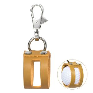 WENYOU Da PU Túi đựng bóng golf Mini Di động Giá đỡ bóng golf Chuyên nghiệp Túi đeo hông Túi đeo hông đựng bóng golf dành cho nam và nữ