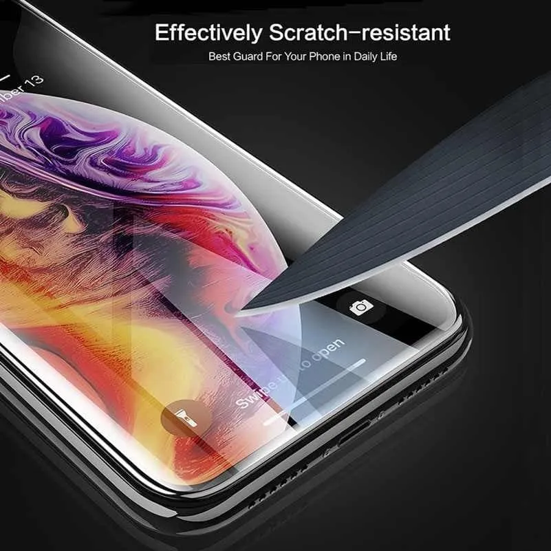 TEMPERED GLASS FULL 9D ITEL VISION PLUS Inch FULL SCREEN