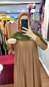 Gamis Abaya Soraya by Miss Jasmine: Bahan Nyaman & Tahan Lama