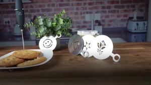 Zulay Premium French Press Coffee Pot and Milk Frother Set - (8 Cups 34 oz) Coffee Press Glass Carafe with Powerful Double-Mesh Stainless Steel Filter System for Filtering Out Fine Coffee Grounds