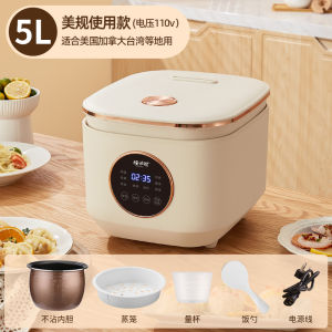 Cross-border Rice Cooker Household Rice Cooker Rice Cooker 110v  Small Smart Home Appliance Exported from the USA to Taiwan