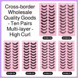 Business chemical fiber false eyelashes natural