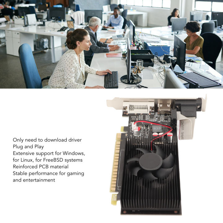 Graphics Card Gaming Graphics Card GTX 730 2GB DDR3 128bit for Computer ...