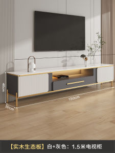 [CozyNest ]TV Cabinet Console Coffee Table Simple Against Wall Cabinet Storage Cabinet Combination Solid Wood
