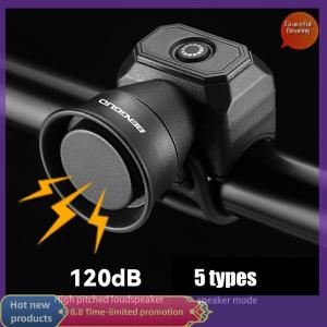 Graceful Bicycle Electric Bell Bike USB Charging Horn Mountain Bike Warning Safety Ring Waterproof Bell Cycling Accessories