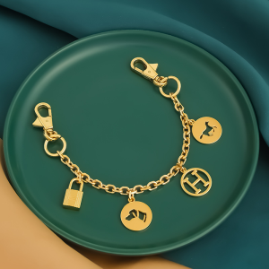 Fashion Alloy Bag Strap Chains For Women Handbag Decorative chain DIY Handles Gold Pendant Shoulder Bag Chain DIY Bag Accessories