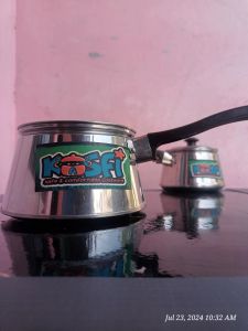 Panci kopi stainless ukuran14cm Panci kopi mini klasik Teko kopi cantik Teko teh Panci teh Panci sultan