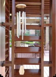 Chuông gió phong thủy 6 thanh nhôm