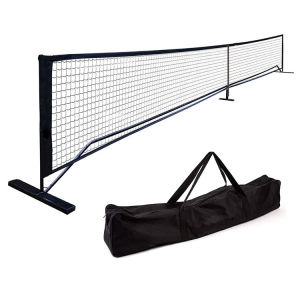 Professional level Pickleball Net Padel Board Net 22 FT High Quality and Durable pickleball net Steel Frame Weather-Pro Set Include Carry Bag Foldable Stand