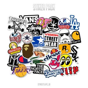STICKER PACK / STIKER BRAND / STIKER CLOTHING / STIKER HYPE / STIKER BASEBALL / STIKER DISTRO