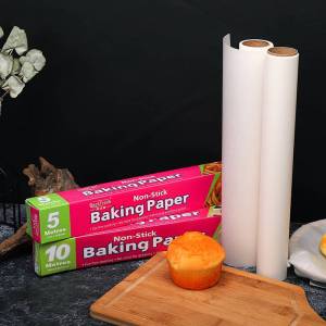 SuperHome 🍞🍞กระดาษไขรองอบ แบบ 5 เมตร กระดาษไขรองอบ คุณภาพดี กระดาษรองอบ Baking paper🍞🍞 #B-0043