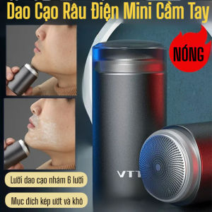 【Cạo râu sạch sẽ không để lại cặn râu】Máy cạo râu điệnminiMáy cạorâu khô và ướt cầm tay hiệu quảcaSạcType-C ít tiếngồn