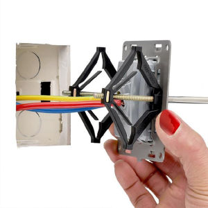 4/10PCS wall switch socket box maintainer diamond cassette holder maintenance electrical accessories Dark Box Repair Screw Plug Switch