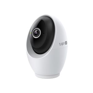 TP-Link Tapo C260 4K 8MP Pan/Tilt AI Home Security Wi-Fi Camera | Human Face Recognition | Two-Way Audio Connect to Cellphone with Mic and Speaker