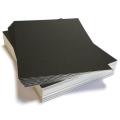 20"x30" BLACK MOUNTING BOARD/KAD HITAM(PRICE PER PIECE/ONE SIDED BLACK,ONE SIDED WHITE). 