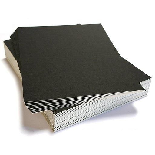 20"x30" BLACK MOUNTING BOARD/KAD HITAM(PRICE PER PIECE/ONE SIDED BLACK,ONE SIDED WHITE)