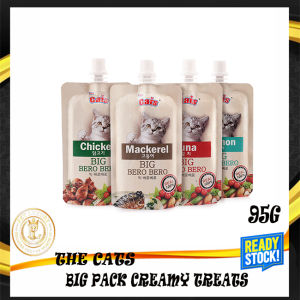 The Cats Big Creamy Cat Licks / Cat Puree Treats 95G