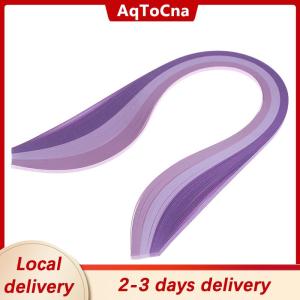 [COD] AqToCna Ship within 24 hours 100Pcs set Paper Quilling Strips Set 3mm 39cm Paper For Craft DIY Quilling Tool