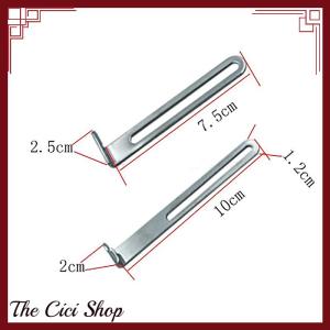 [The Cici Shop] 2 or 3-needle Industrial Stretch Sewing Machine Rule Seam Guide Hemmer Guide Hem Guide for Industrial Coverstitch Machine