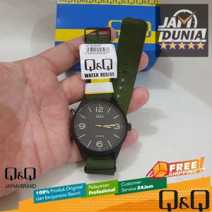 JAM TANGAN Q Q PRIA ORIGINAL QNQ Q77 B004PY Q&Q Q77B-004PY MEN NG - GREEN BLACK - CLOTH - JAM DUNIA JD18 # JAM TANGAN PRIA JAM PRIA JAM TANGAN ANTI AIR + JAM TANGAN QQ Q77 004PY JAM TANGAN QNQ Q77 B004PY JAM TANGAN Q&Q Q77B-004PY S003