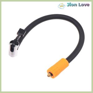 Jion Love 1 Piece Fine Thread Inflation Hose Adapter 30CM Car Tire Air Inflator Hose M6 Locking Air Chuck With Standard Tire Valve Quick Inflation Part