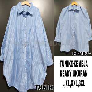 SJM TUNIK KEMEJA KERINA BAHAN KATUN IMPORT PREMIUM LENGAN PANJANG FASHION MUSLIM KEKINIAN 062&063