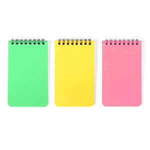 8Pcs Twin Coil Binding Notebook 80 Sheets Lined Pocket Notepads Small Notebook Writing Pad for Writing Drawing Sketching