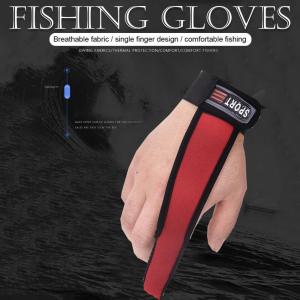[cheerfulhigh]Casting One Finger Gloves Stall Protector Non Slip Sea Carp Fishing Tools