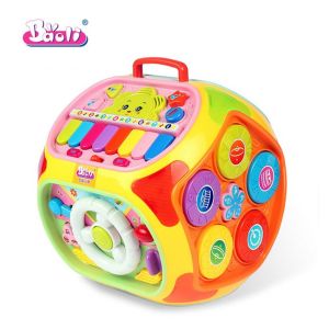 Baoli (แบรนด์แท้) กล่องกิจกรรม 7 ด้าน กล่องใหญ่ Educational Toy House เวอร์ชั่นภาษาอังกฤษ ของเล่นเด็ก กล่องกิจกรรมเด็ก ของเล่นเด็ก ของเด็กเล่น