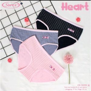 SOREX 13299 CELANA DALAM REMAJA PEREMPUAN MURAH (3 PCS)