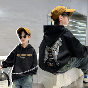 เสื้อกันหนาวบุขนแบบฮู้ด Hooded Big Boys รุ่นwings. มีไซร์130-170 📌