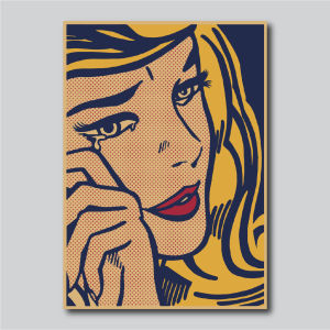 โปสเตอร์ Art Retro Style Set A โปสเตอร์ติดผนัง (Size A3) โปสเตอร์กระดาษ รูปแต่งห้อง สไตร์ Retro & Vintage