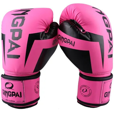 【New-store】 8 10 12 14 oz Twins Gloves Kick Boxing Gloves PU Sanda Sandbag Training Black Boxing Gloves Men Women Guantes Muay Thai