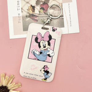 🎀Ready Stock🎀Cute Mickey Minnie Couple Student ID Credit Card Holder Bus Card Case Access Card Cover🧸可爱情侣卡通卡套学生卡包证件套保护套🧸
