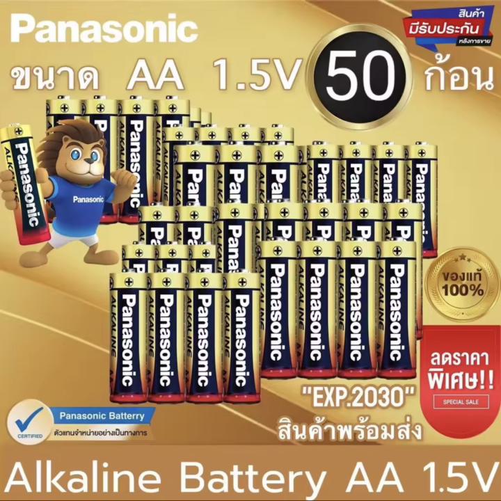 Panasonic Alkaline AA/AAA Batteries for Flashlights Remotes Toys ...