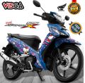 Decal Supra X 125 Fi Modif Keren Stiker Supra X 125 Fi Full Body Stiker Supra X 125 Fi Full Body Striping Supra X 125 Fi Full Body Hello Kitty. 