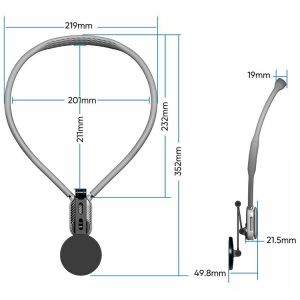 Magnetic Neck Phone Holder Vlog Video Shoot Halter Mount Stand Universal Handsfree POV / Vlog Magnetic Around Neck Phone Mount