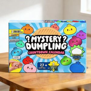 24 Days Advent Calendar Squishy Blind Cute Dumpling Bun Fidget Toy Slow Rebound Stress Surprise Gift For Christmas Holiday2026