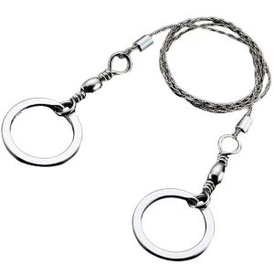 Stainless Steel Wire Saw Sawing Tree Hand-pulled Hacksaw Outdoor Survival Rope Wood Cutting