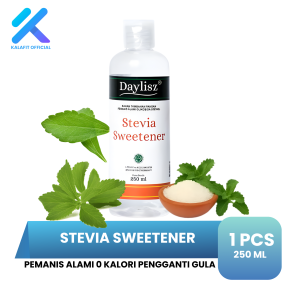 Stevia Sweetener Gula Cair Daylisz Stevia Pemanis Alami 250ml