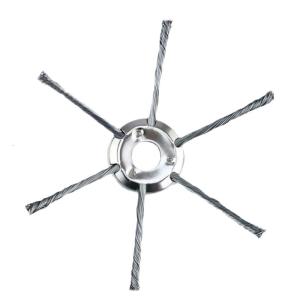 Steel Trimmer Head Attachment For Challenging And Tight Spaces Outdoor Power Gear Smooth Growth Control On Hard Terrains