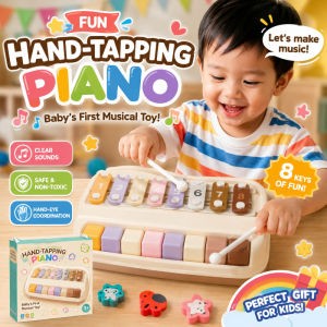 Baby Musical Toy Kids 2in1 8 Notes Multifunctional Piano Xylophone Toy Learning Toy
